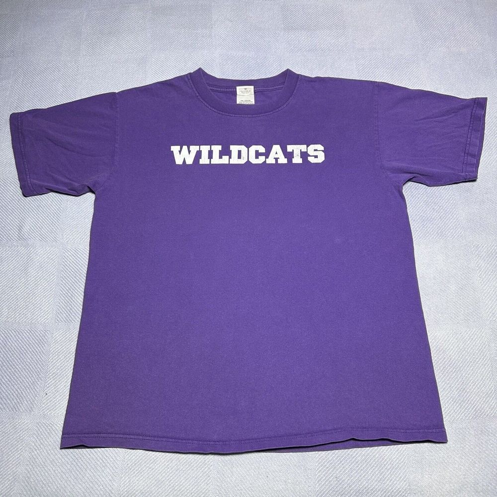 Northwestern University Wildcats‎ Go Greek Fraternity Sorority T-Shirt Size XL